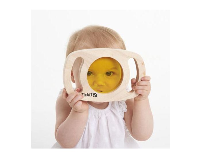 TICKIT Set de 3 miroirs transparents - Ds 12 mois