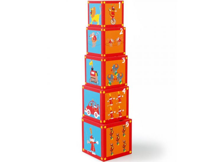 SCRATCH EUROPE Pyramide Cirque - Ds 12 mois