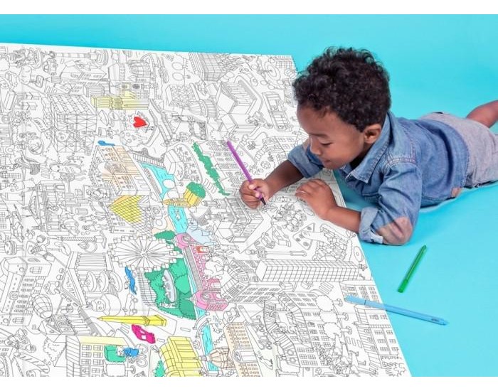 OMY Poster � colorier - Marseille