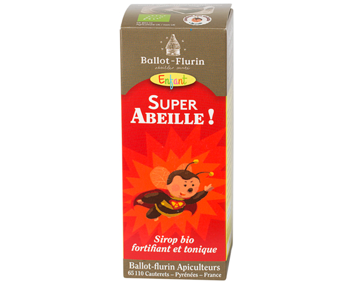 BALLOT-FLURIN Sirop Super Abeille - Complément Alimentaire 100 ml - Dès 3 ans