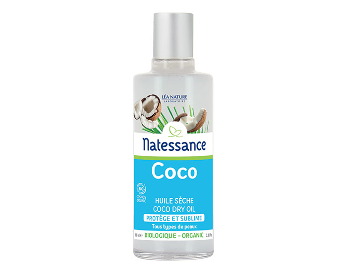 NATESSANCE Huile Sèche Coco Bio - 100 ml