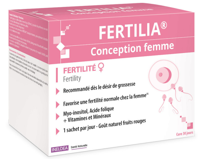 INELDEA SANTE NATURELLE Fertilia Conception Femme Fertilité Féminine