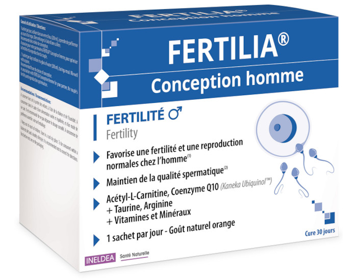 INELDEA SANTE NATURELLE Fertilia Conception Homme Fertilit� Masculine - 30 sachets
