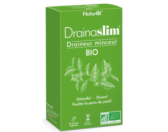 NATURFIT Drainaslim Draineur Minceur - 60 glules