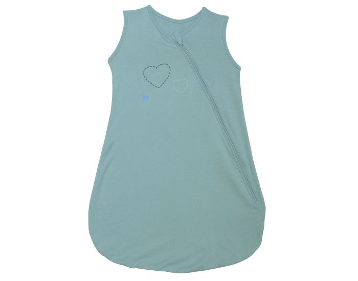 P'TIT BASILE Gigoteuse Et� - Jersey Bio - Bleu Gris