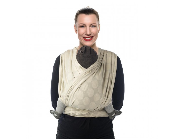 BABYLONIA BABY CARRIERS BB-Slen charpe de Portage Tisse - Almondine Almondine 460 cm