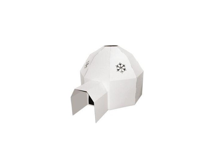 PAPERPOD Igloo en carton blanc