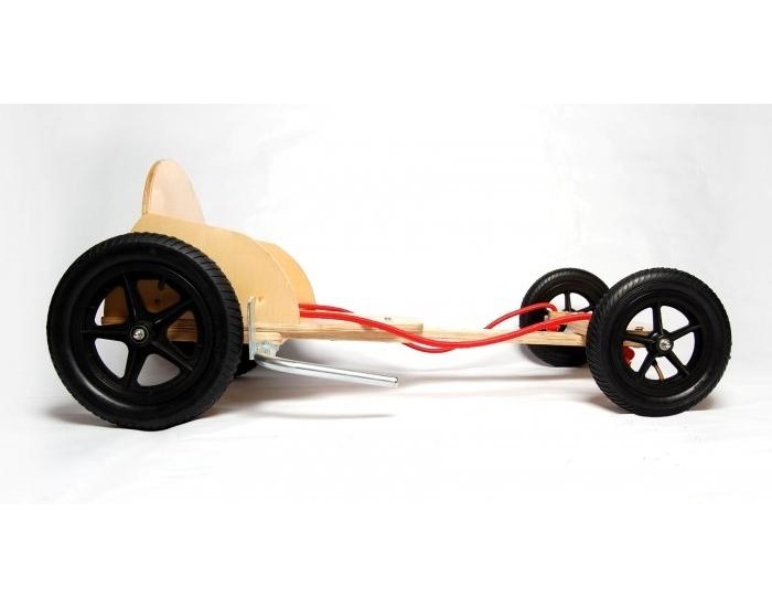 KIDDIMOTO Caisse � savon - BoxKart Naturel