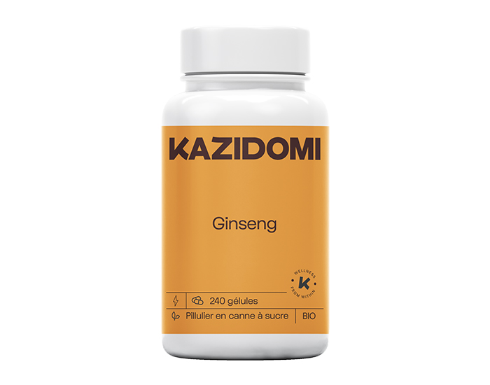 KAZIDOMI Ginseng Bio - 240 glules