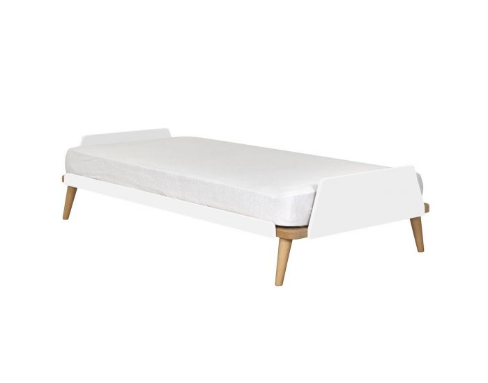 AKITEN RETAIL Pack Lit 1 Place avec Matelas - Karl