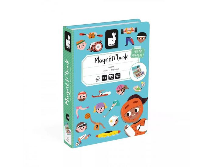 JANOD Magn�ti'book Sports - D�s 3 ans