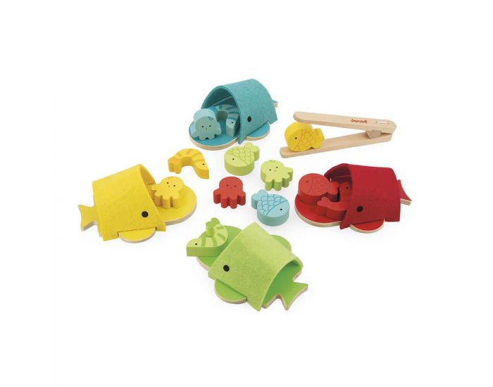 JANOD Tri des Couleurs Baleines - D�s 2 ans