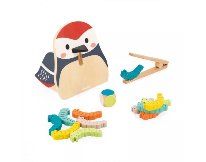 JANOD Jeu des Couleurs - Pic Pic et Chenilles - D�s 2 ans