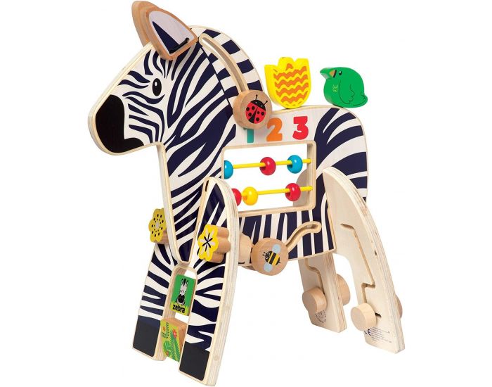 MANHATTAN TOY Jouet d'Activit� - Z�bre Safari - D�s 12 mois