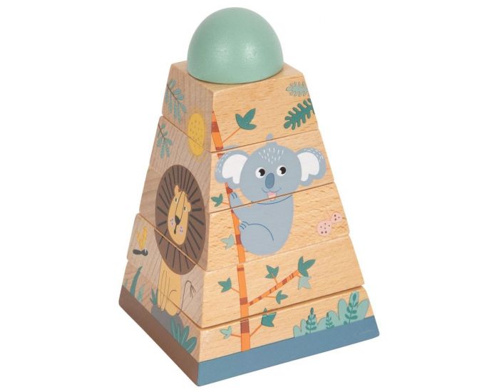 SMALL FOOT COMPANY Tour � Empiler - Safari - D�s 1 an