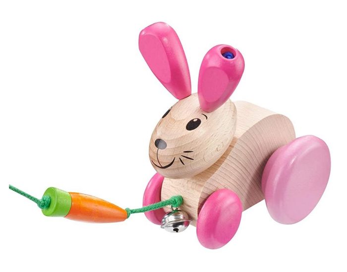 SELECTA Hanna Hoppel Lapin � Tirer - D�s 12 mois