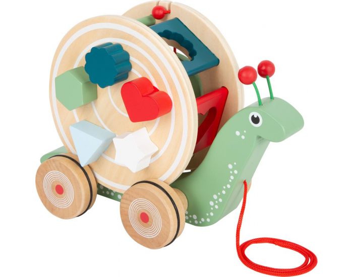 SMALL FOOT COMPANY Escargot � Tirer et � Encastrer - D�s 1 an