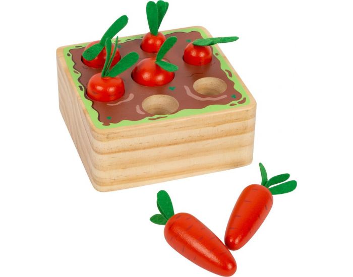 SMALL FOOT COMPANY Jeu � Enficher - Carottes - D�s 1 an