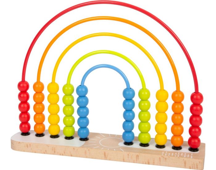 SMALL FOOT COMPANY Circuit de Motricit� et Boulier Arc-en-ciel - D�s 1 an