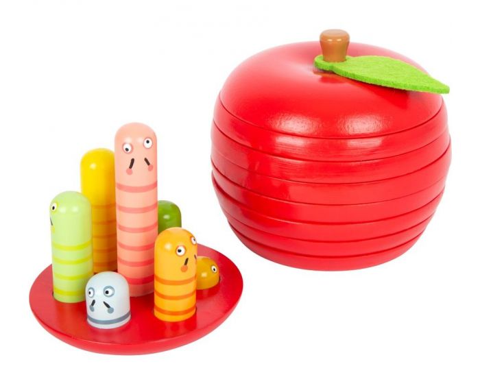 SMALL FOOT COMPANY Jeu Educatif - Logisteck - Pomme -D�s 3 ans