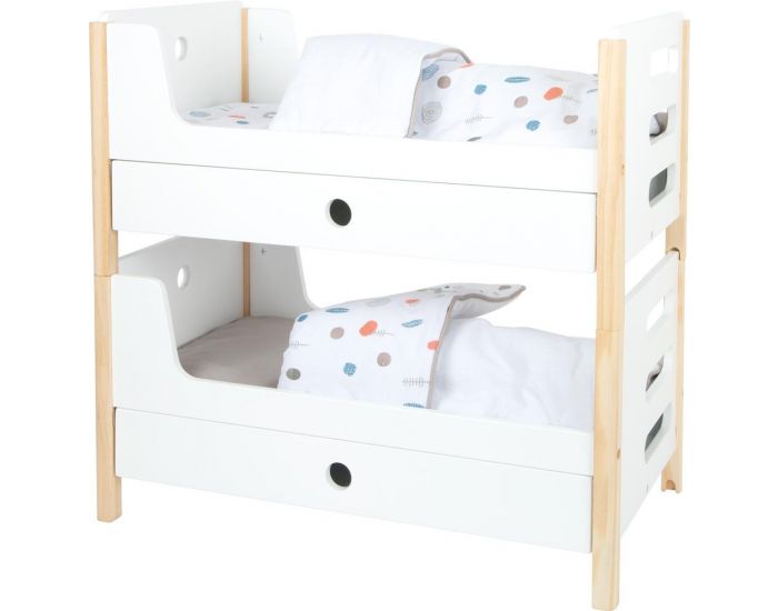 SMALL FOOT COMPANY Lit de Poup�e � Etages - Little Button - D�s 3 ans