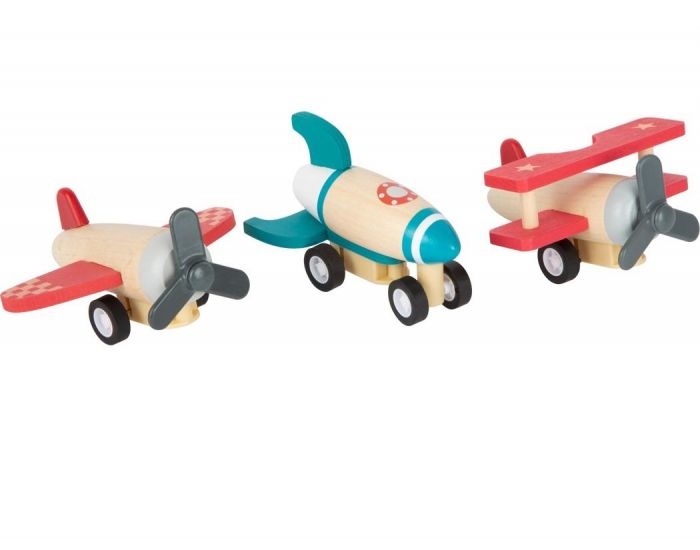 SMALL FOOT COMPANY Set d'Avions � R�trofriction - D�s 1 an