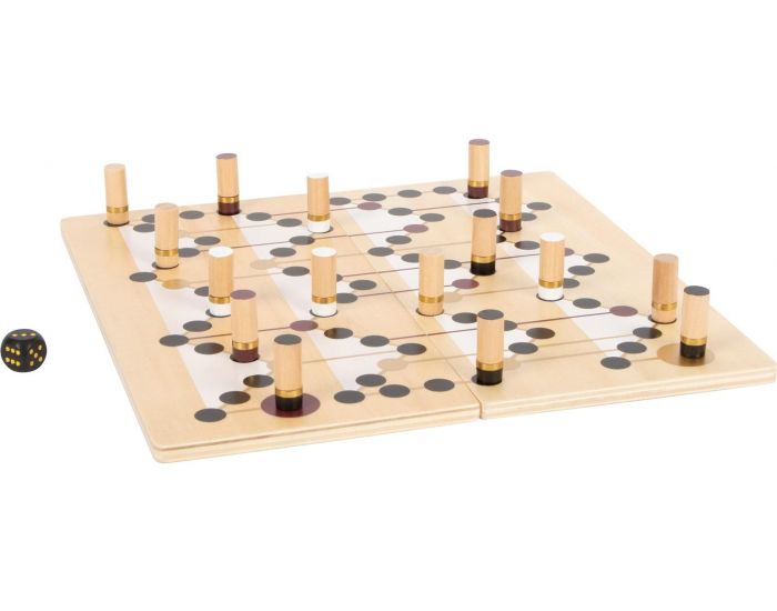 SMALL FOOT COMPANY Jeu de Ludo et d'Echelles - Gold Edition - D�s 4 ans