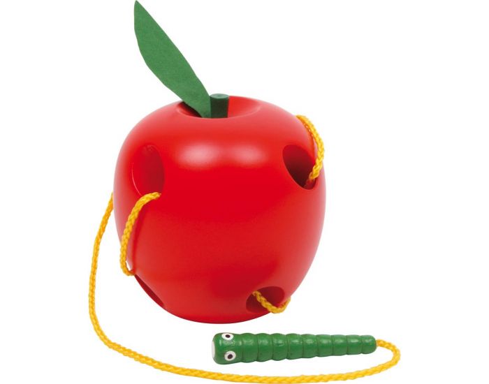 SMALL FOOT COMPANY Pomme � Enfiler - en Bois - D�s 3 ans