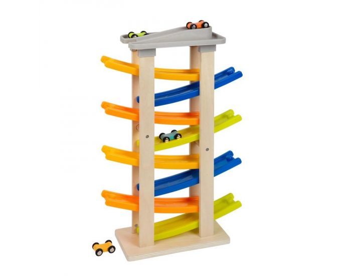 SMALL FOOT COMPANY Circuit de Course avec Parking XL - D�s 1 an