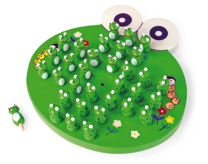 SMALL FOOT COMPANY Solitaire - Grenouille - D�s 4 ans