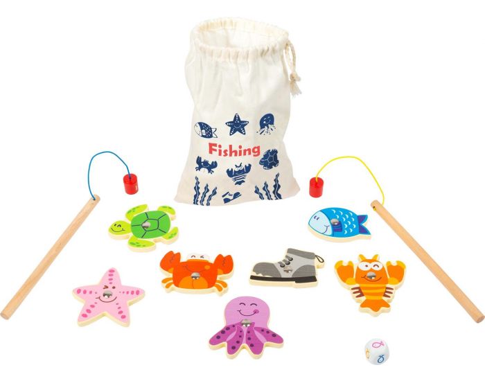 SMALL FOOT COMPANY Jeu de Voyage P�che au Poisson - D�s 3 ans