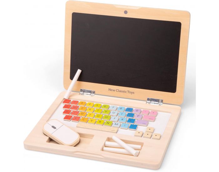 NEW CLASSIC TOYS Mon Premier Ordinateur Portable - Ds 3 ans