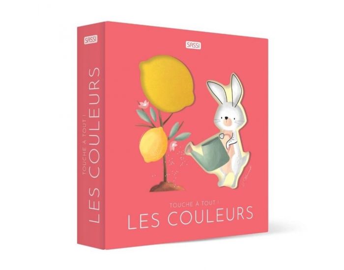 SASSI JUNIOR Livre Touche � Tout - Les Couleurs - D�s 2 ans