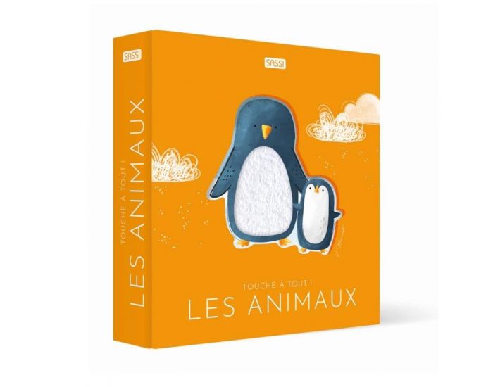 SASSI JUNIOR Livre Touche � Tout - Les Animaux - D�s 2 ans
