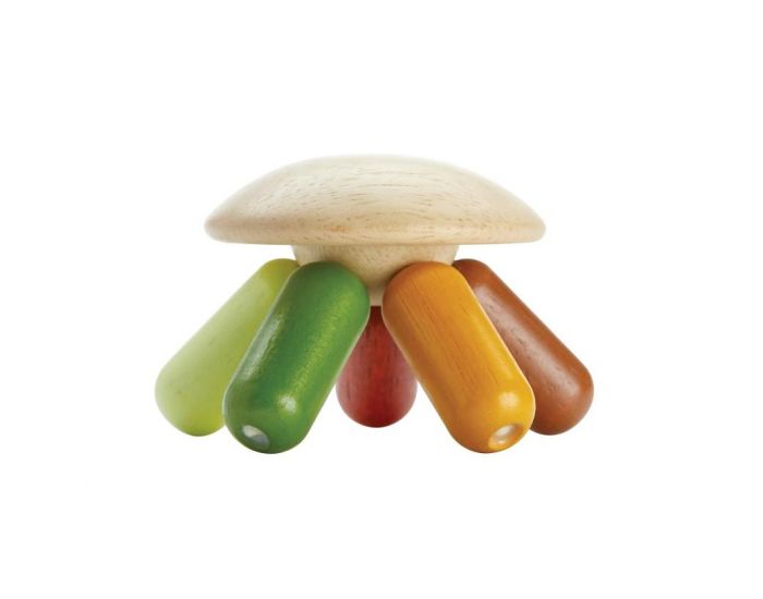 PLAN TOYS Hochet Pieuvre Couleurs V�g�tales - D�s 12 mois