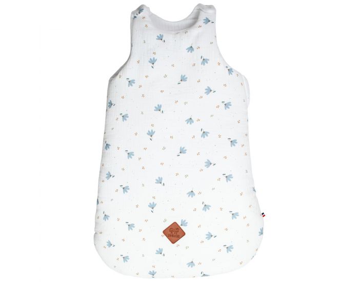 SEVIRA KIDS Gigoteuse Sans Manches en Coton - Bleuet