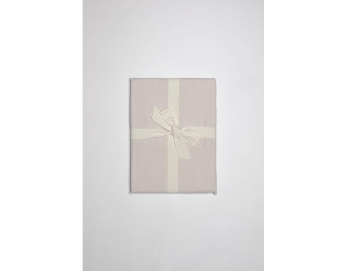 KADOLIS Taie Traversin - Coton Bio - Naturel