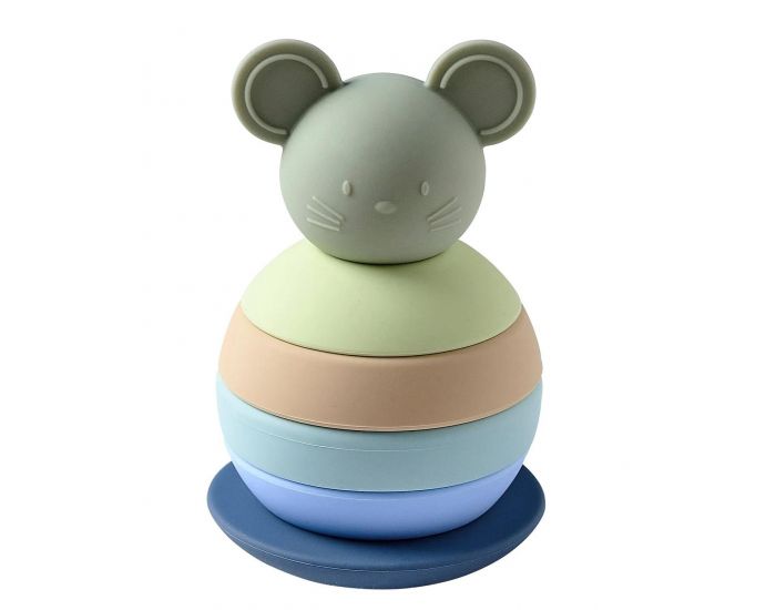 NATTOU Culbuto Empilable - Souris Verte - D�s 12 mois