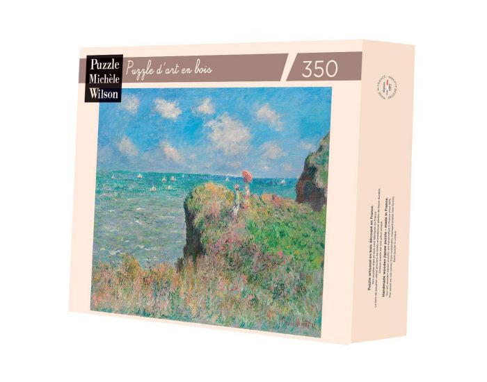 PUZZLE MICHELE WILSON Promenade sur la Falaise de Monet - D�s 10 ans