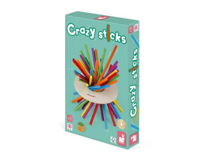 JANOD Jeu d'Adresse - Crazy Sticks - D�s 3 ans