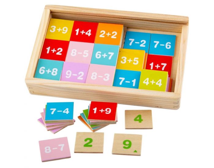 BIGJIGS TOYS Bo�te d'Addition et de Soustraction - D�s 3 ans