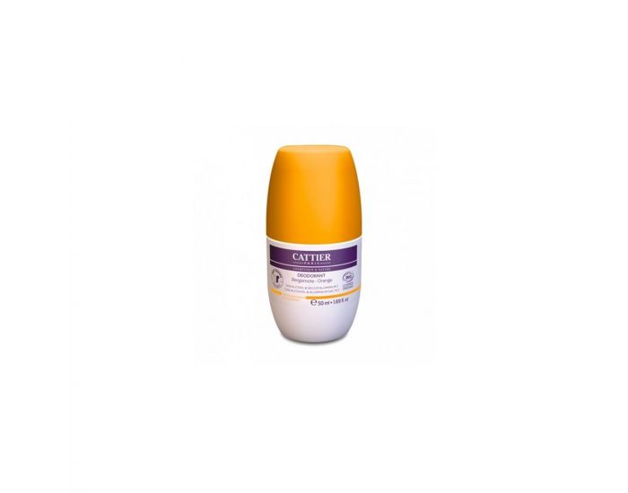 CATTIER D�odorant - Roll-On - 50 ml - Agrumes