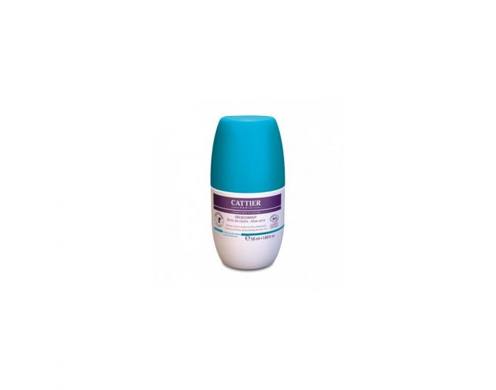 CATTIER D�odorant - Roll-On - 50 ml - Marine