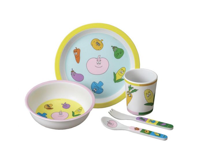 PETIT JOUR Coffret 5 Pi�ces Barbapapa - Veggie - D�s 12 mois