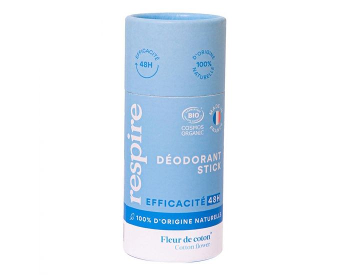 RESPIRE D�odorant Stick - 50 Grammes - Fleur de Coton