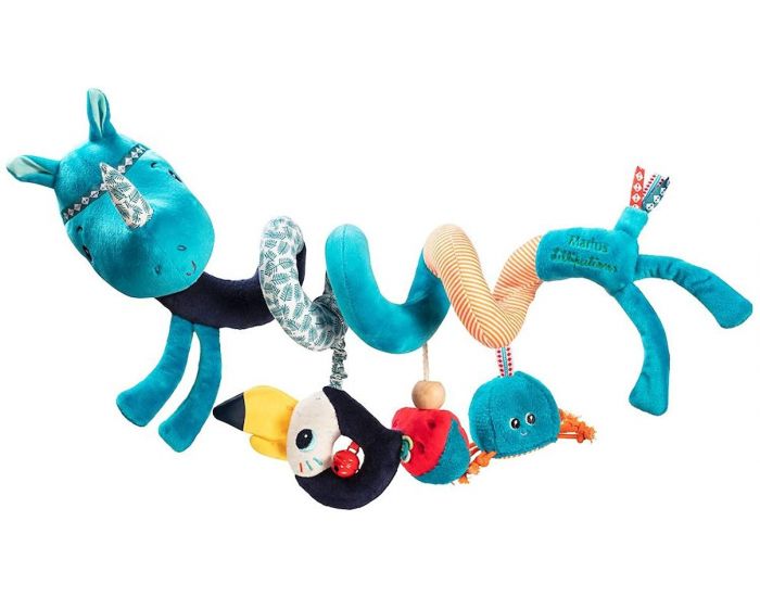 LILLIPUTIENS Spirale d'Activit�s - Marius le Rhino - D�s 12 mois