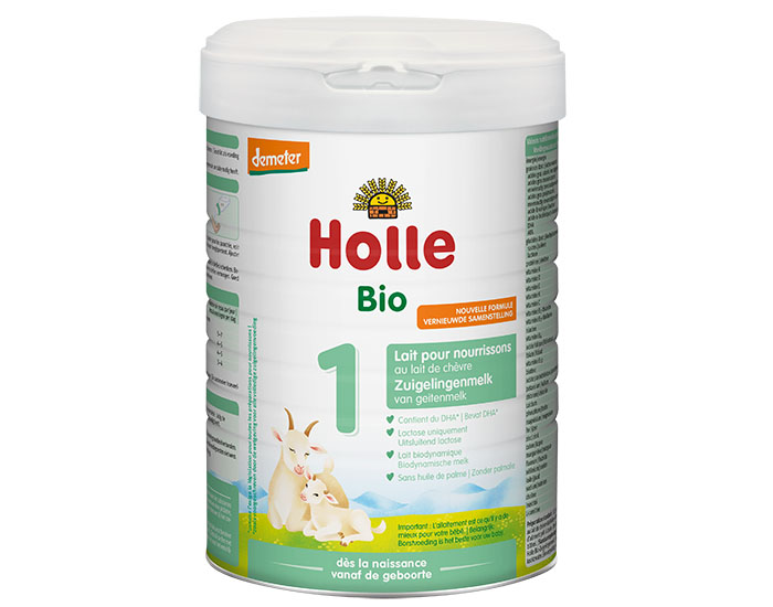 HOLLE Lait pour Nourrissons 1 Chvre - De 0  6 mois - 800 g
