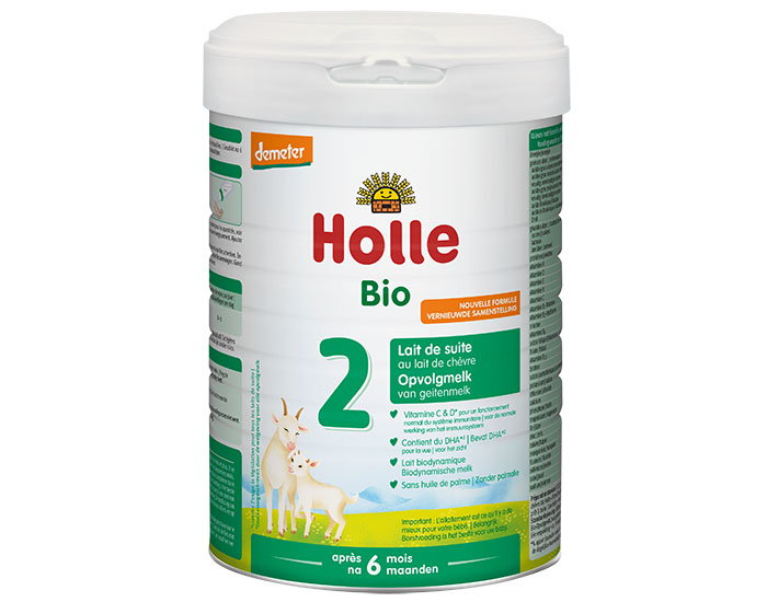 HOLLE Lait de Suite 2 Chvre - De 6  12 mois - 800 g