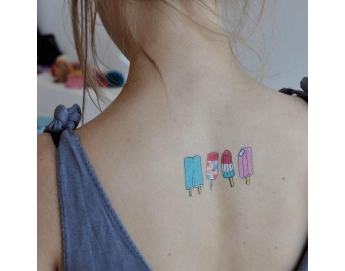 TATTLY Tatouage - 4 batonnets - Lot de 2