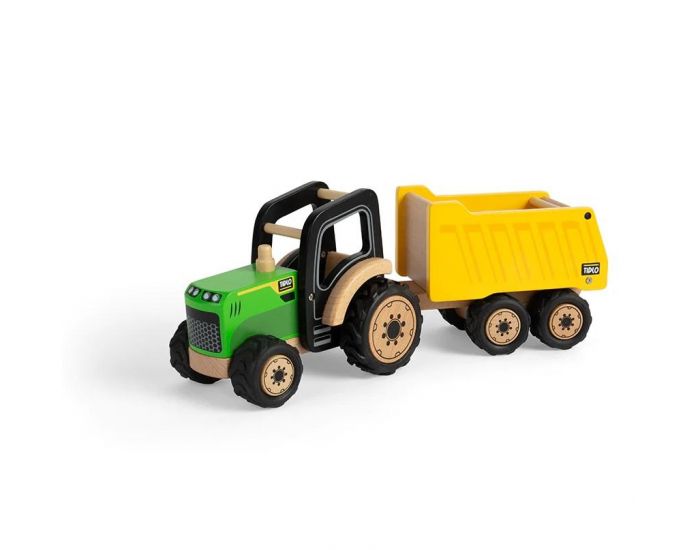 BIGJIGS TOYS Tracteur et Remorque - D�s 3 ans